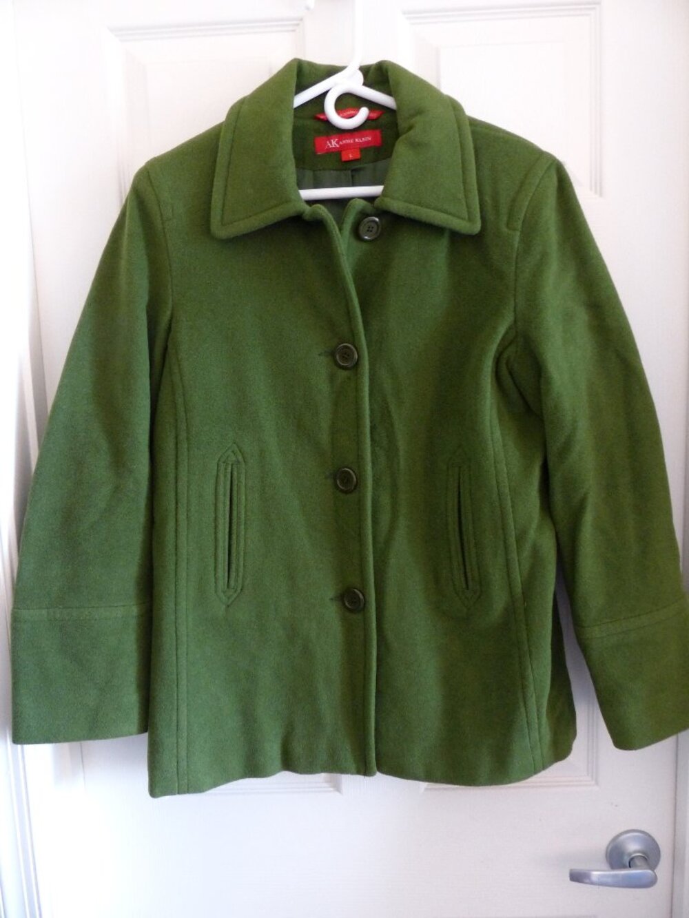 Anne Klein Wool Pea Coat